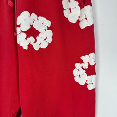 Denim Tears Red Wreath Sweatpants Size S
