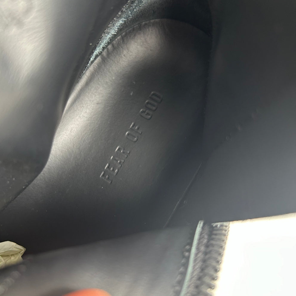 Fear of God Grey Suede Chelsea Boot Size 10