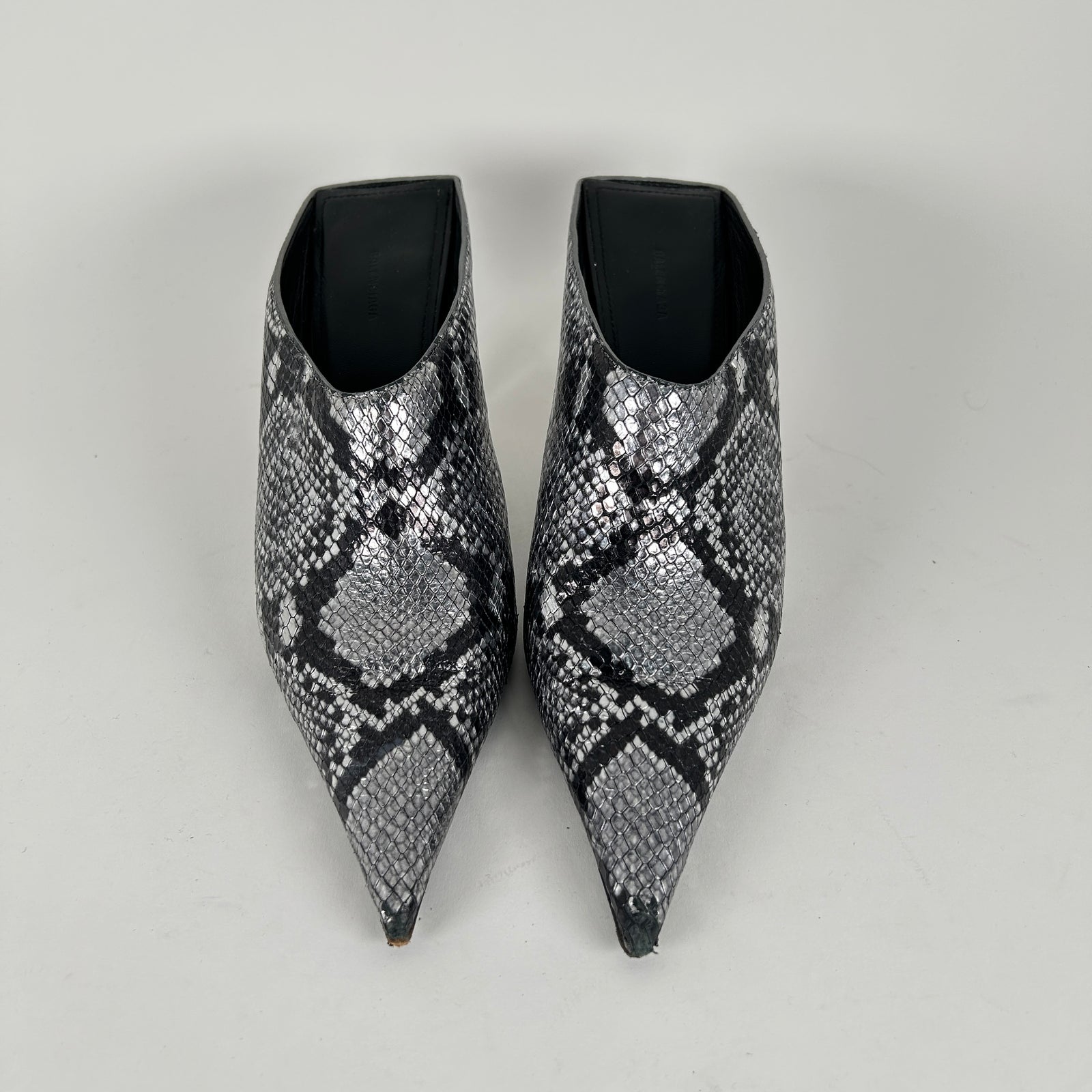 Balenciaga Snake Skin Pumps 38.5