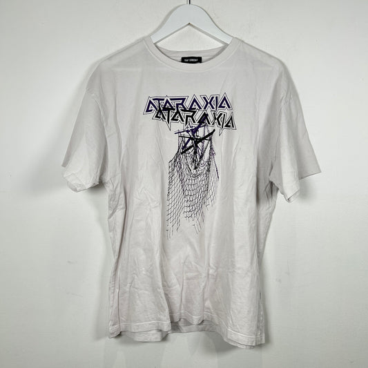 Raf Simons 'Ataraxia' Metal Logo T-Shirt Size S