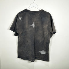 Who Decides War Black Ruff Ryders Logo T-Shirt Size L