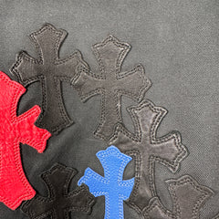 Chrome Hearts Black 'Spiderman' Cross Patch Jeans Size 31