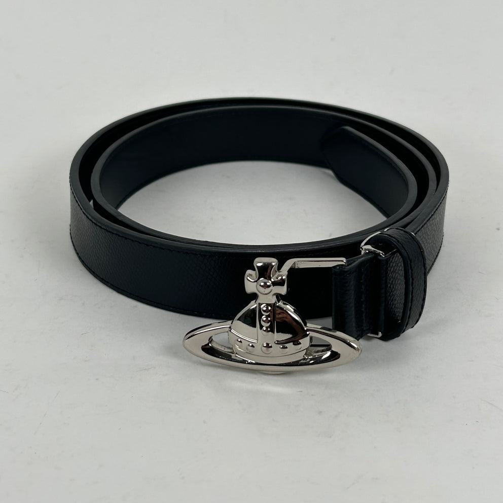 Vivienne Westwood Orb Logo Buckle Belt Size 36