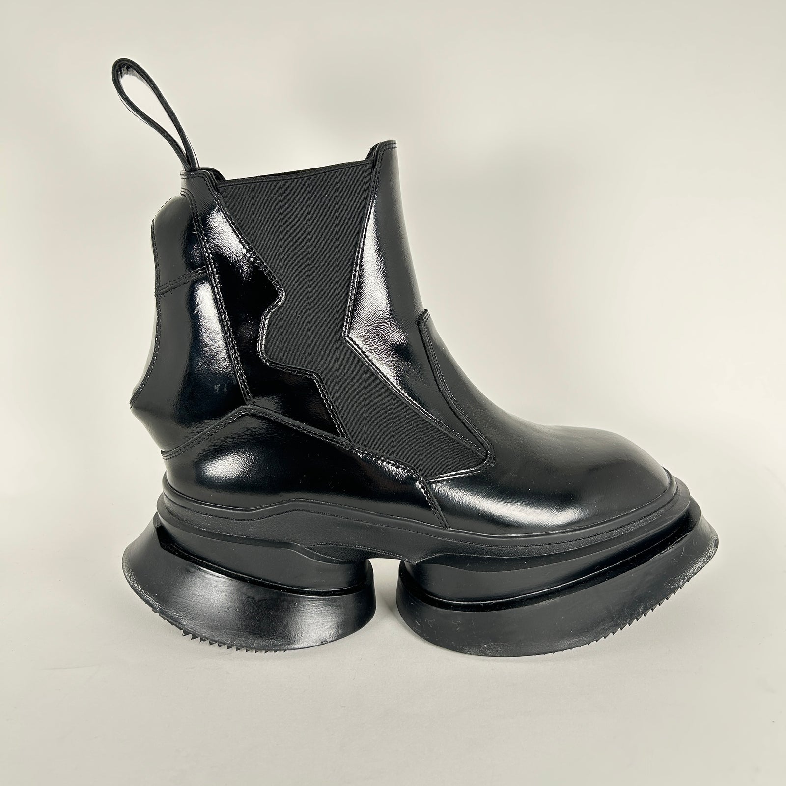 Julius Coated Shell Chelsea Platform Boots Size 12