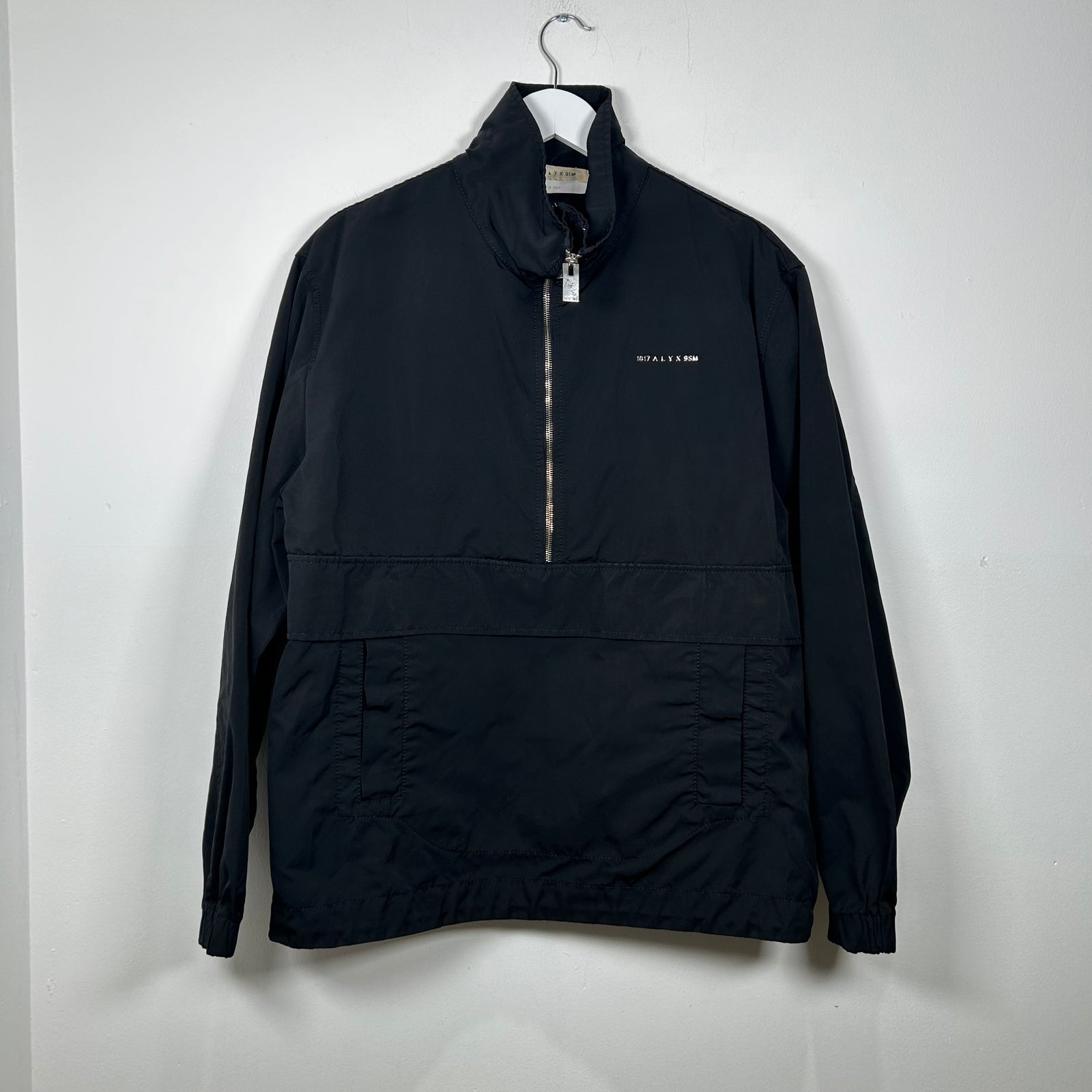 1017 Alyx x 9SM Metal Logo Black Windbreaker Size L