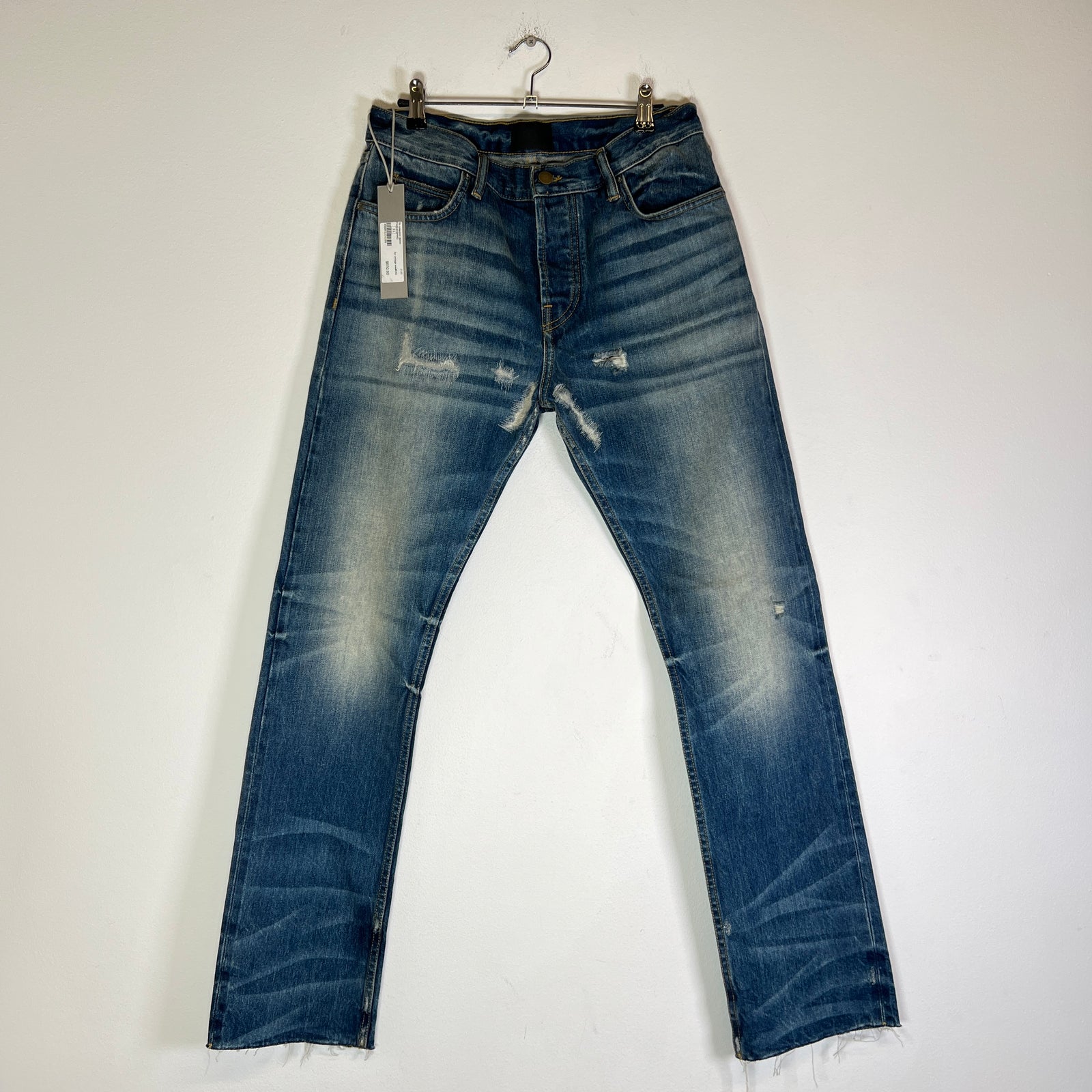 Fear Of God 7th Collection 3 Year Vintage Wash Denim Jeans Size 31