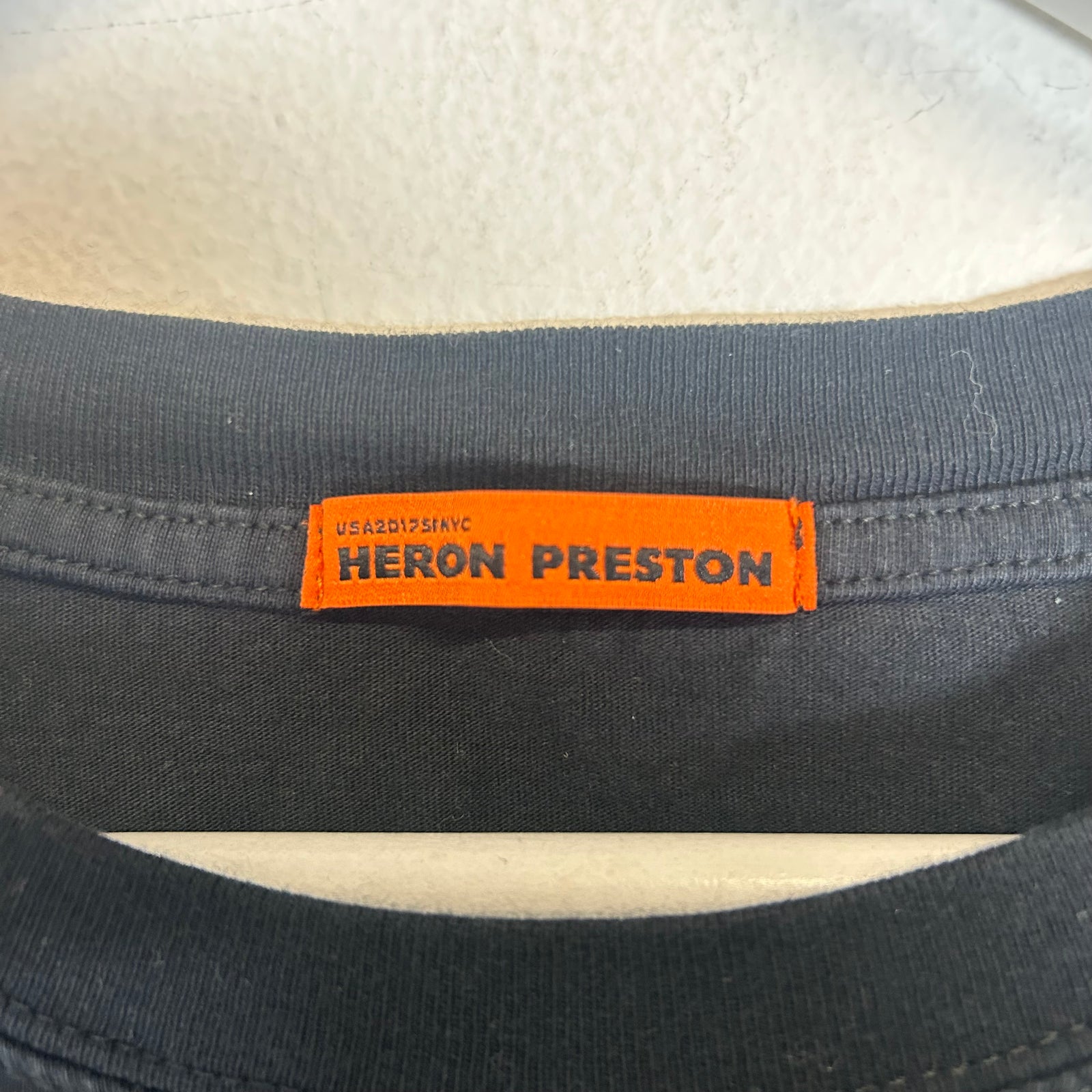 Heron Preston Black Swan T-shirt Size XL