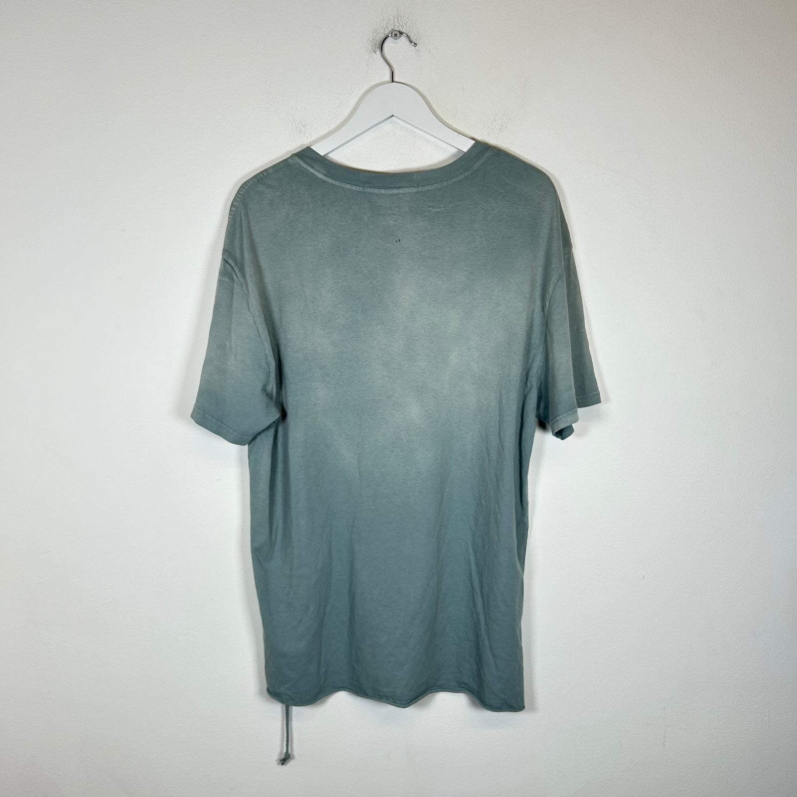 Ksbui Washed Blue Logo T-shirt Size M