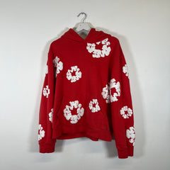 Denim Tears Red Hoodie Size XL