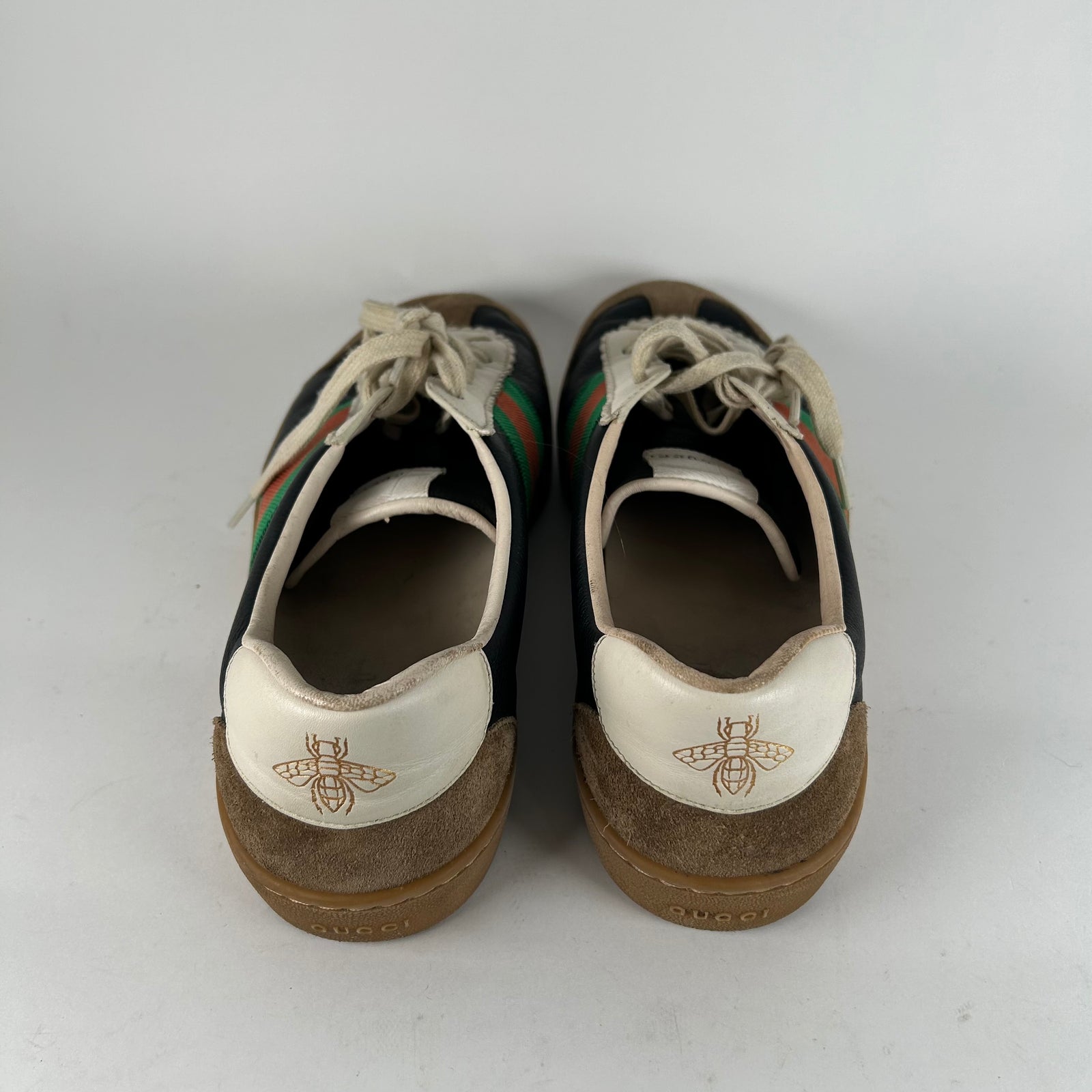 Gucci Black G74 Army Trainer Size 10.5