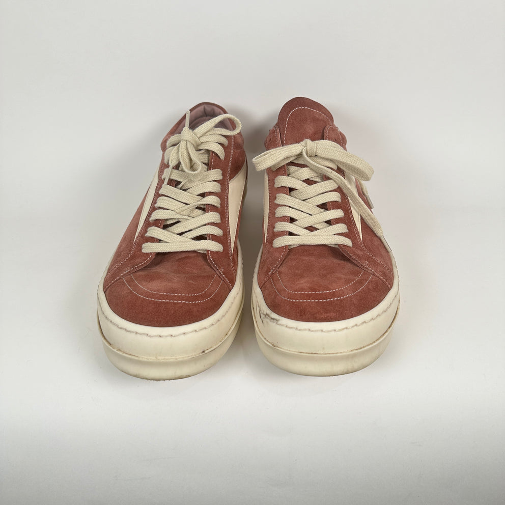 Rick Owens Vintage Dusty Pink Low Top Size 45