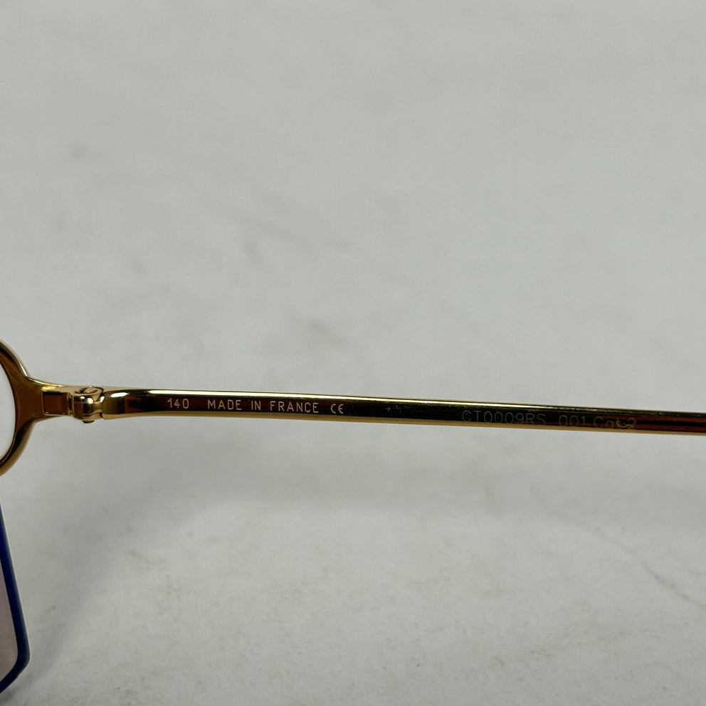 Cartier Big C Decor Gold Wire Glasses