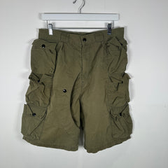 Kapital Army Green Cargo Shorts Size 32