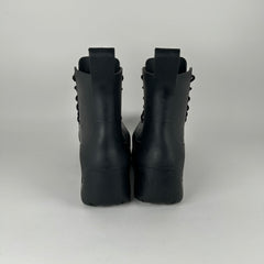 Bottega Veneta Lace Up Puddle Boots Size 10