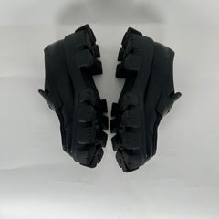Prada Black Monolith Leather Sneaker Size 10