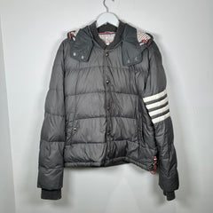 Thom Browne Grey Puffer Jacket Size 3