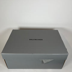 Balenciaga Blue Suede Distressed 3XL Sneaker Size 44