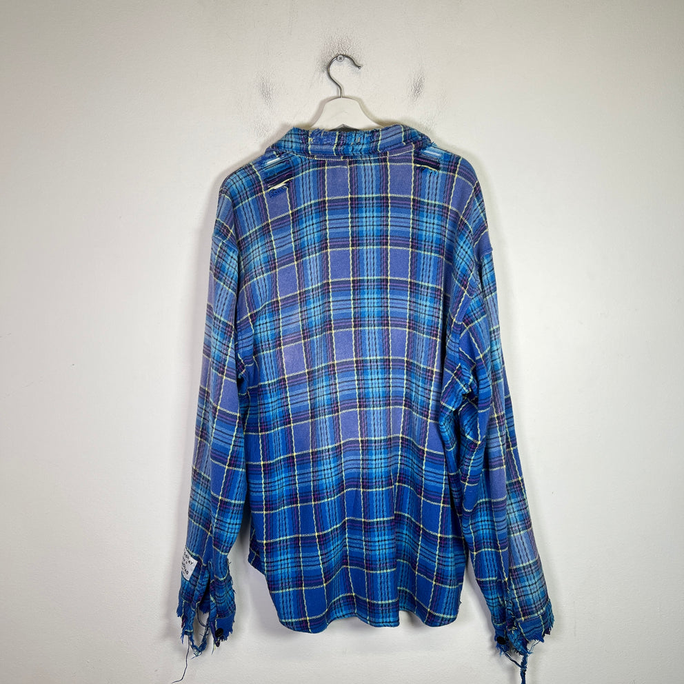 Gallery Dept Marley Distressed Flannel Shirt