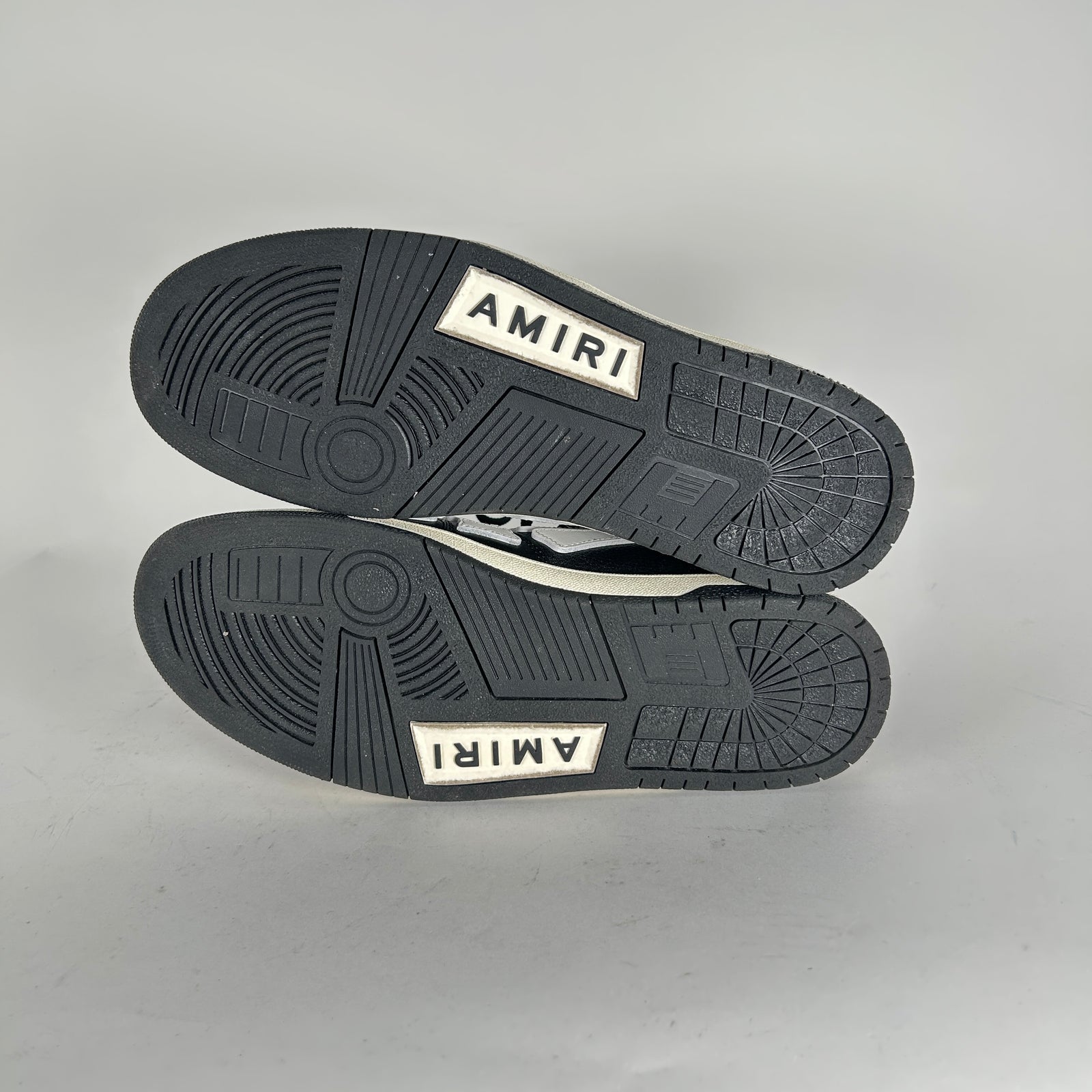Amiri Skel Court Hi Top Black/White Size 45
