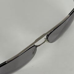 Christian Dior Homme Silver Aviator Sunglasses