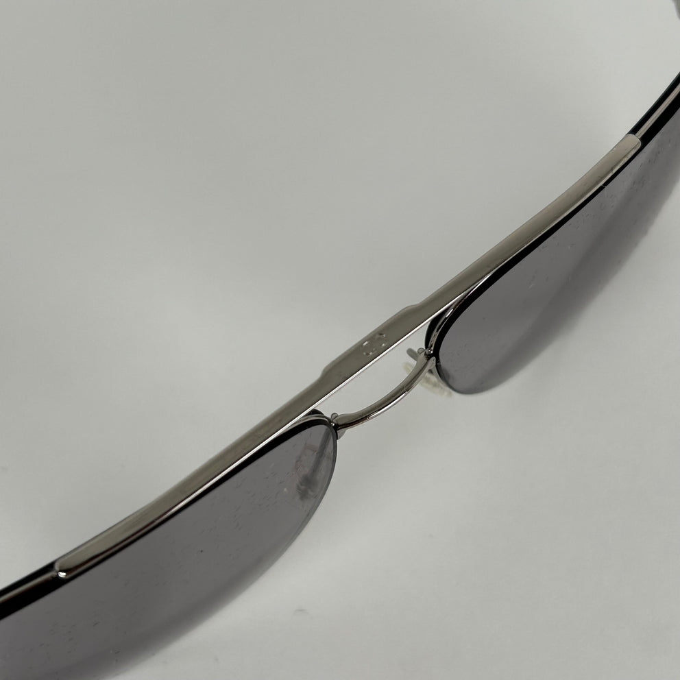 Christian Dior Homme Silver Aviator Sunglasses