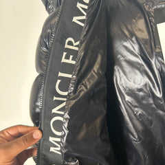Moncler Black Clair Giubbotto Puffer Jacket Size 4