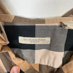Burberry Brit Check LS Button Up Sz XL