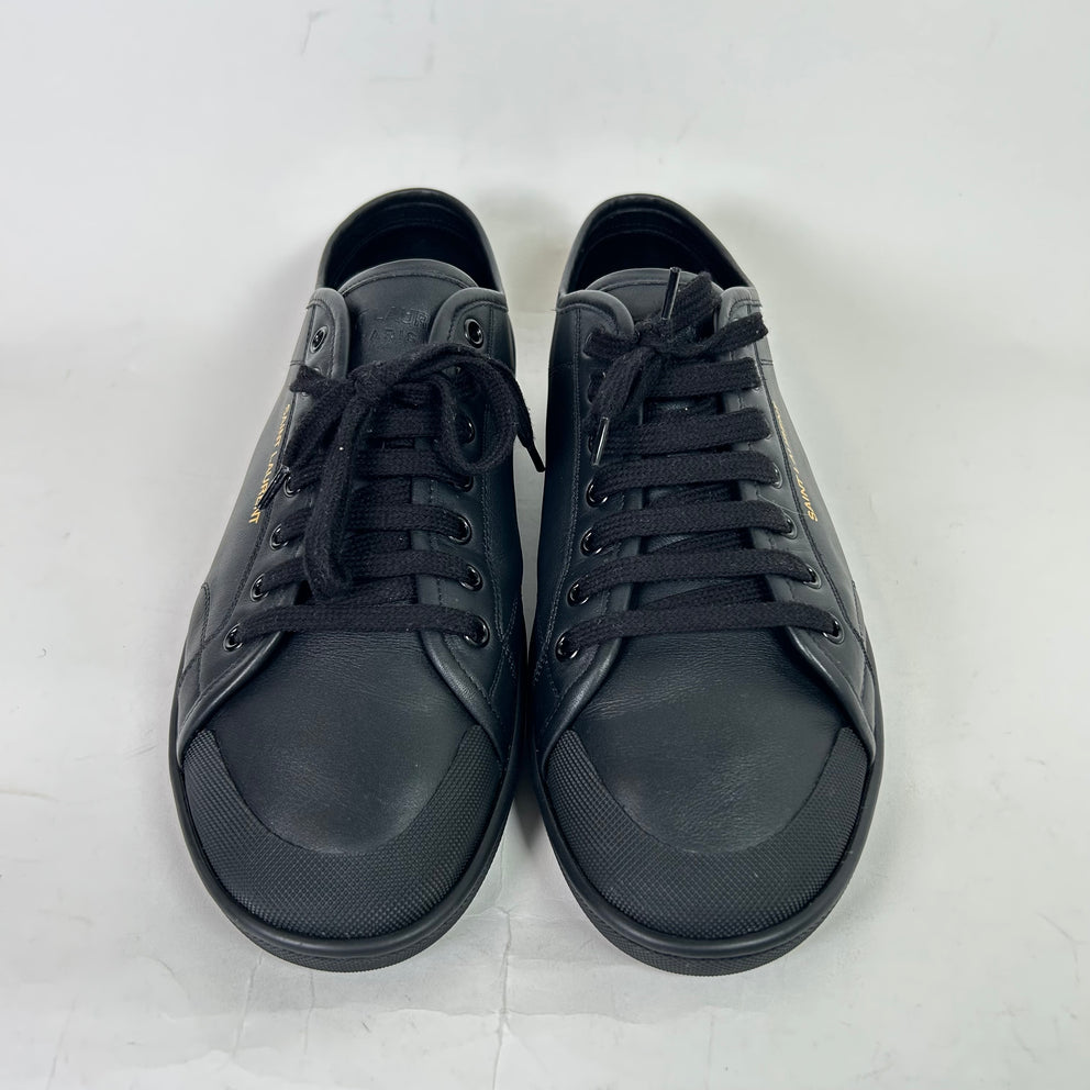 Saint Laurent Gym Calfskin Lowtop Sneakers
