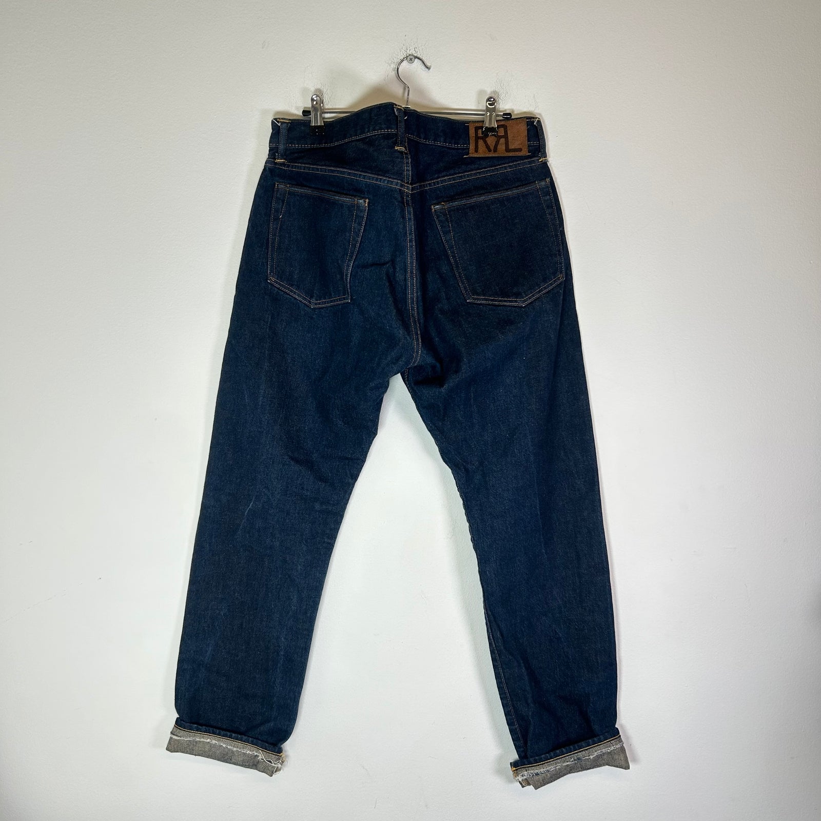 RRL Indigo Straight Leg Jeans Size 34