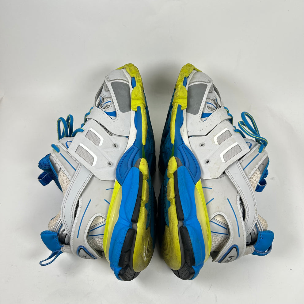 Balenciaga Blue/Green Track Sneaker Size 42