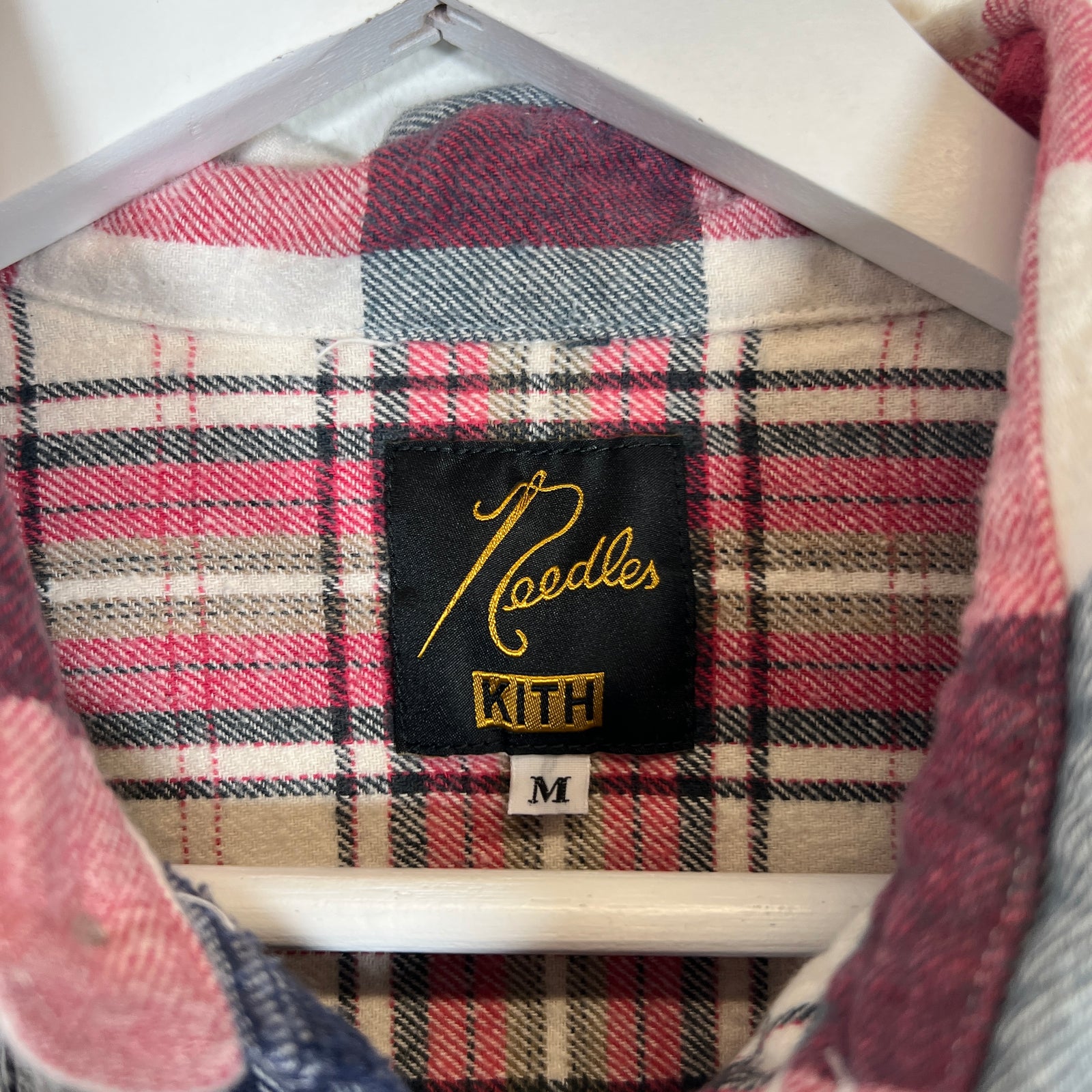 Needles x  Kith Rebuild Flannel Size M