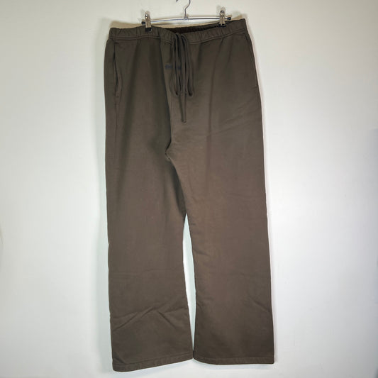 Fear of God Brown Heavy Fleece 90's Sweatpants Size XXL