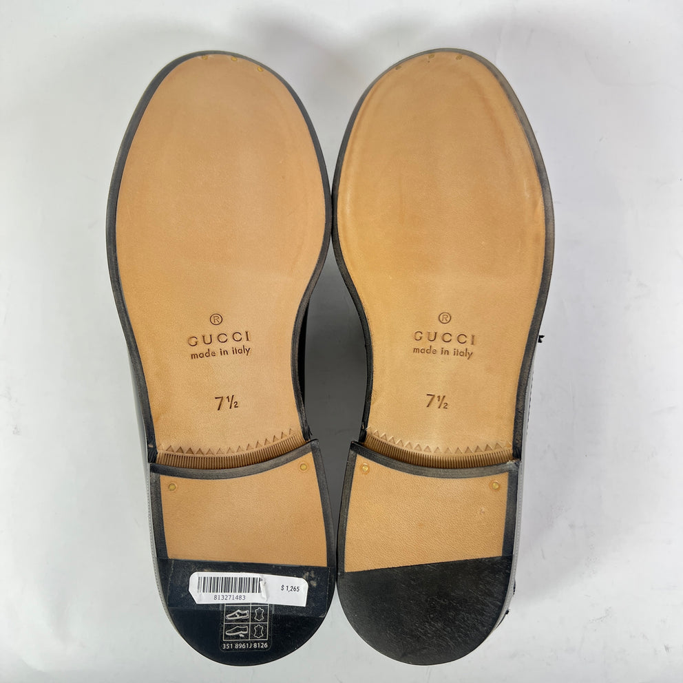 Gucci Horsebit Leather Loafers