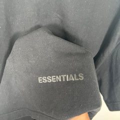 Essentials Reflective Black T-Shirt Size L
