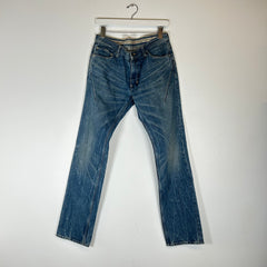 Number Nine Blue Wash Pain Denim Size 32