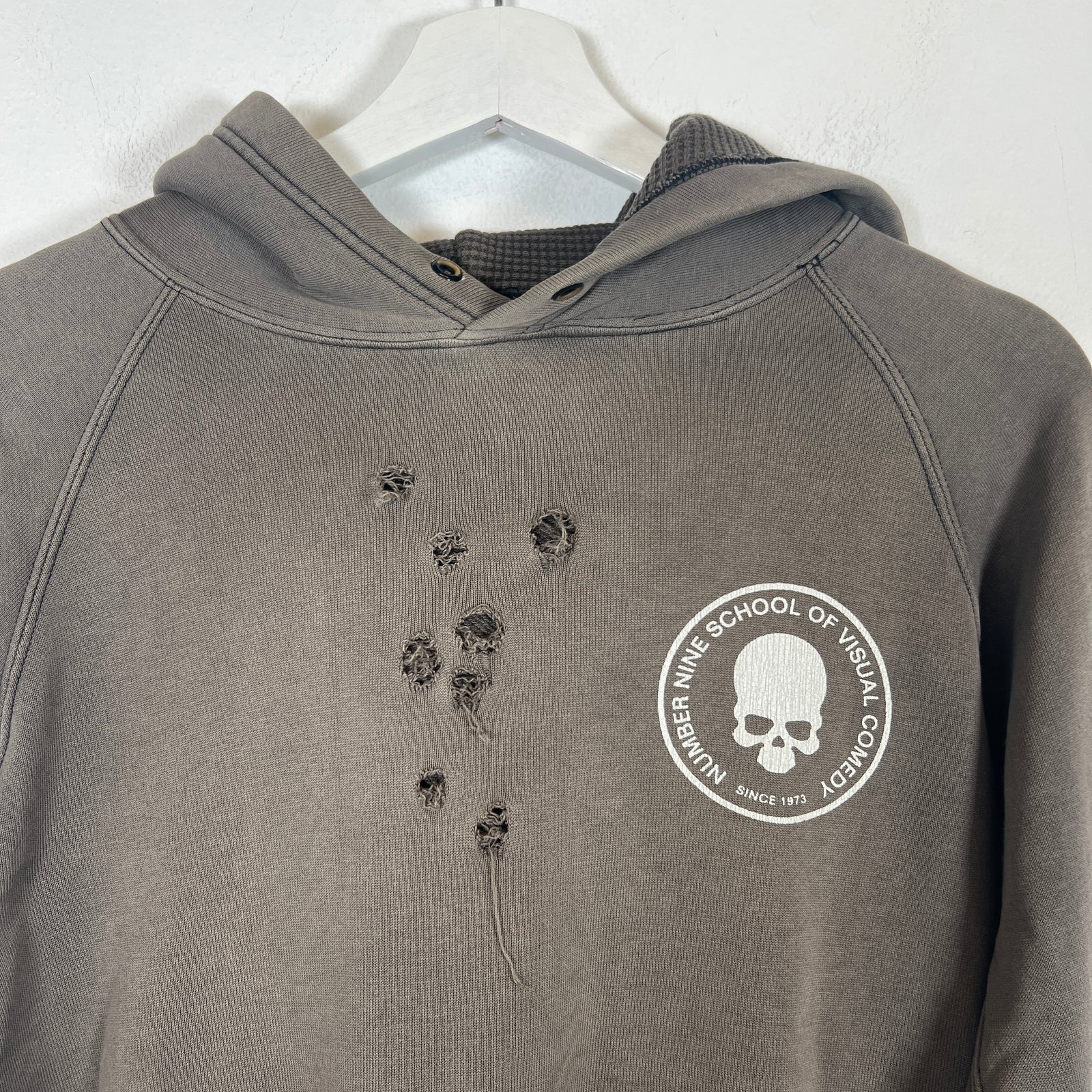 Number (N)ine School Of Visual Comedy Hoodie Size S