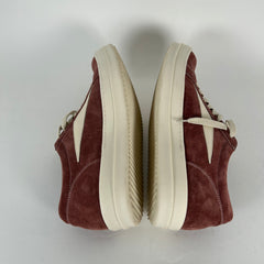 Rick Owens Dusty Pink Suede Vintage Sneaker Vans Size 45