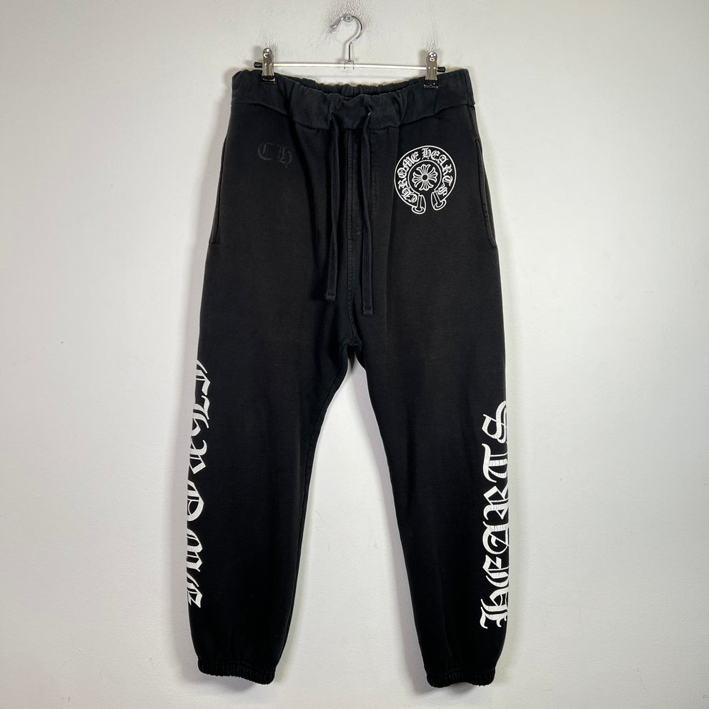 Chrome Hearts Horseshoe Logo Sweatpants