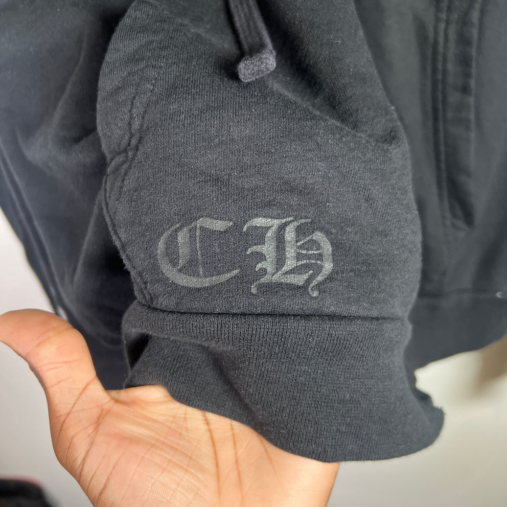Chrome Hearts Multi Logo Zip-Up Hoodie
