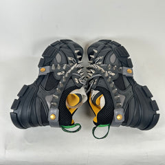 Gucci Black Spiked Flashtrek Sneaker Size GG 7