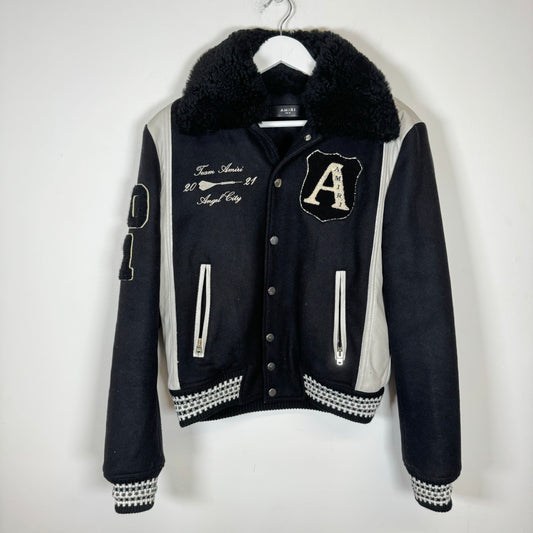 Amiri "Always On Point" Varsity Jacket Size 46