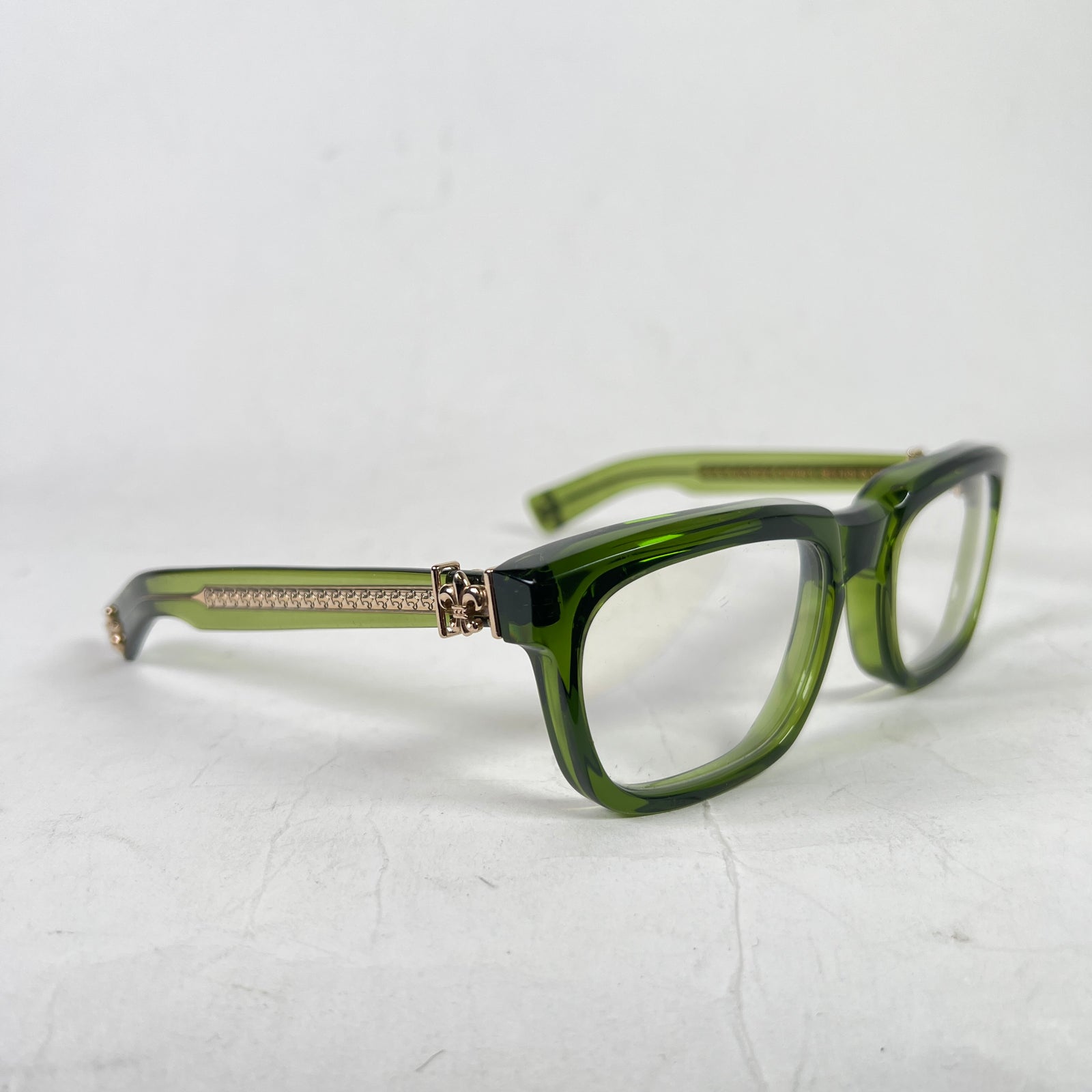 Chrome Hearts Green 'See You In Tea' Glasses