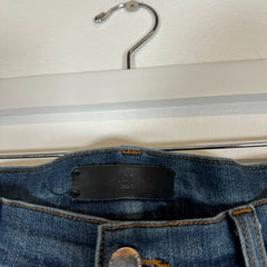 Amiri Blue MX1 Distressed Denim Jeans Size 34