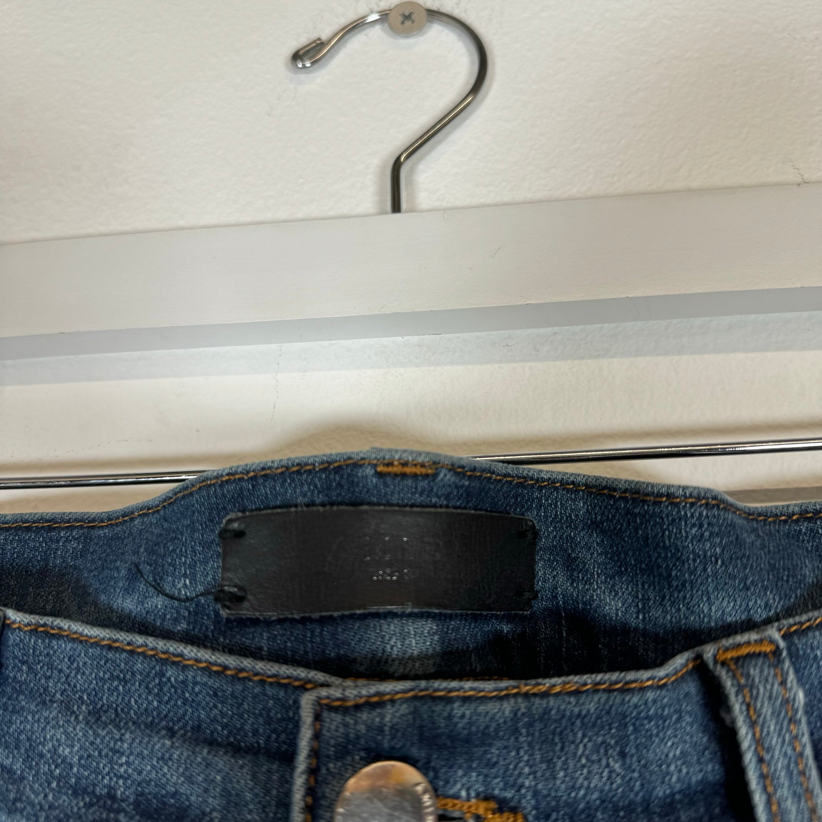 Amiri Blue MX1 Distressed Denim Jeans Size 34
