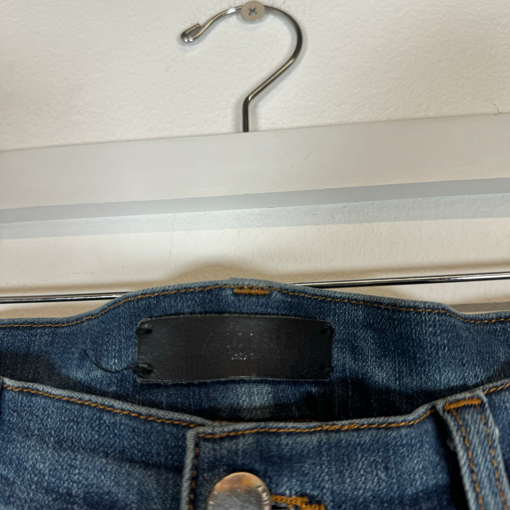 Amiri Blue MX1 Distressed Denim Jeans Size 34