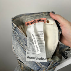 Acne Studios 1981 Trompe l'oeil Jeans Size 46