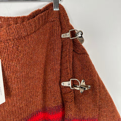 Raf Simons Fireman Buckle Wool Sweater Size L