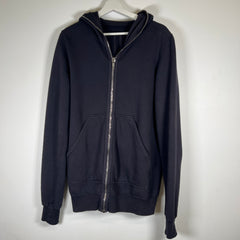Rick Owens Felpa Gimp Hoodie Indigo Size L