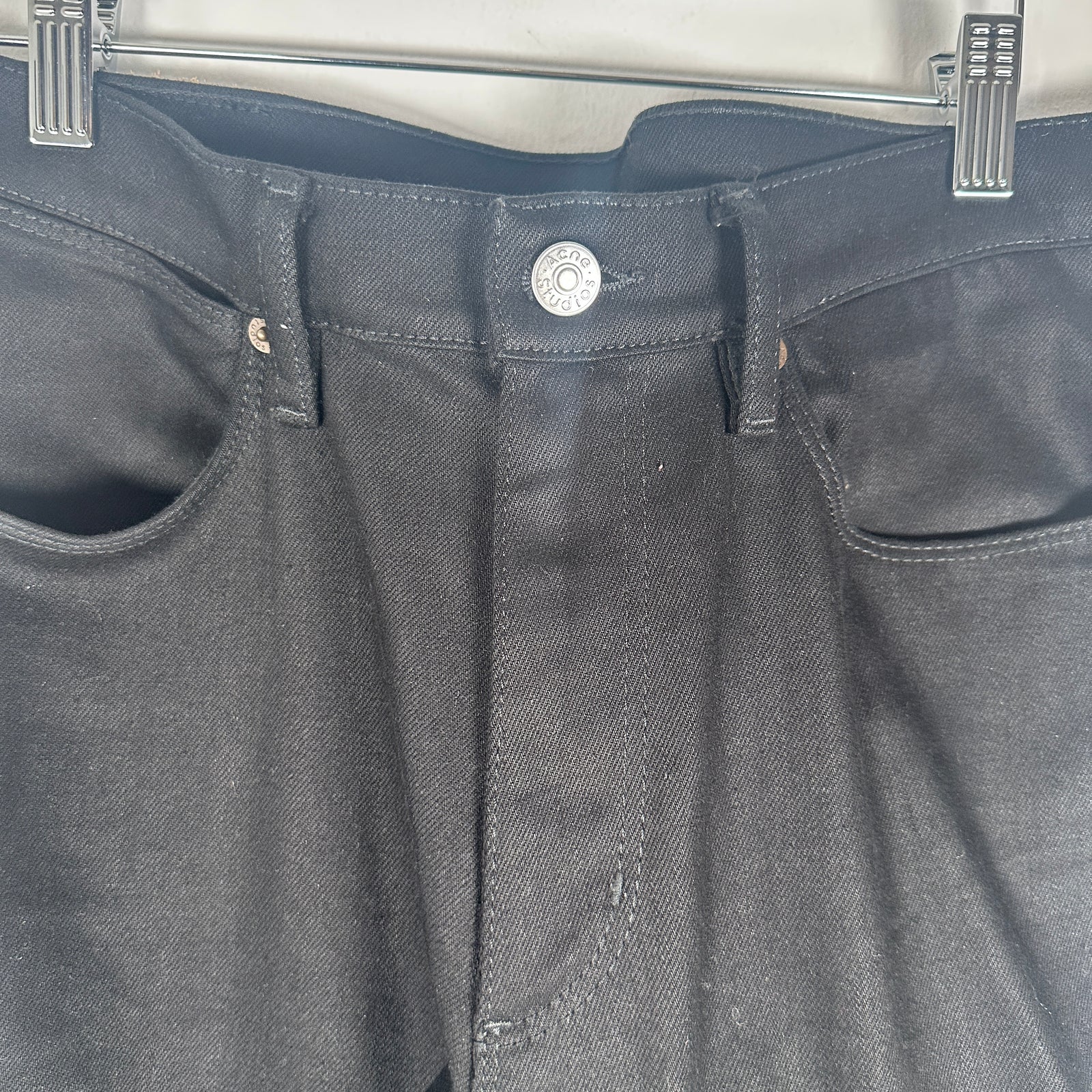 Acne Studios Black Denim Jeans Size 33