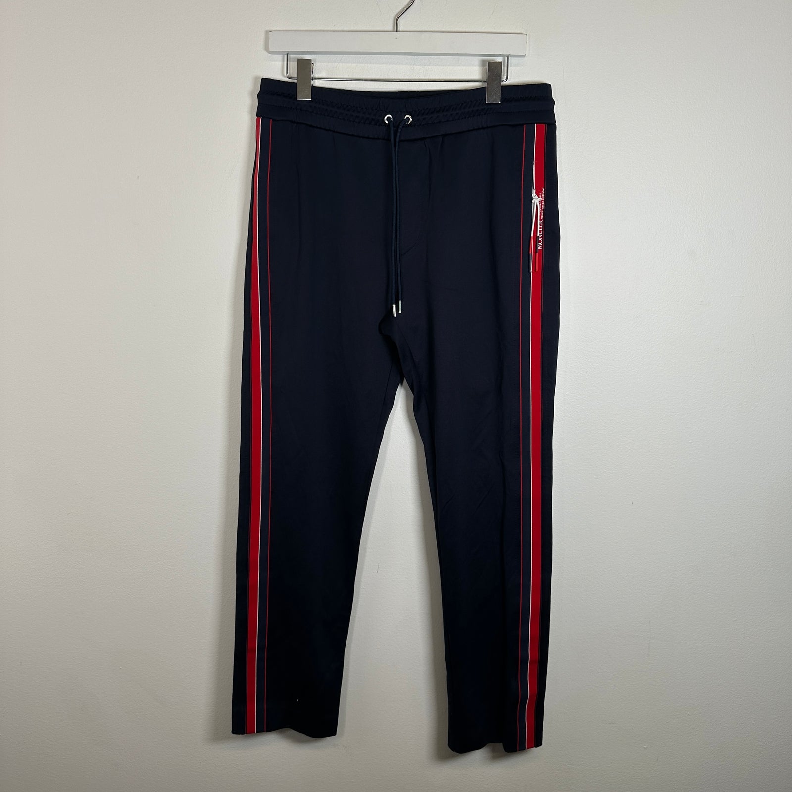 Moncler Satin Track Pants Size M
